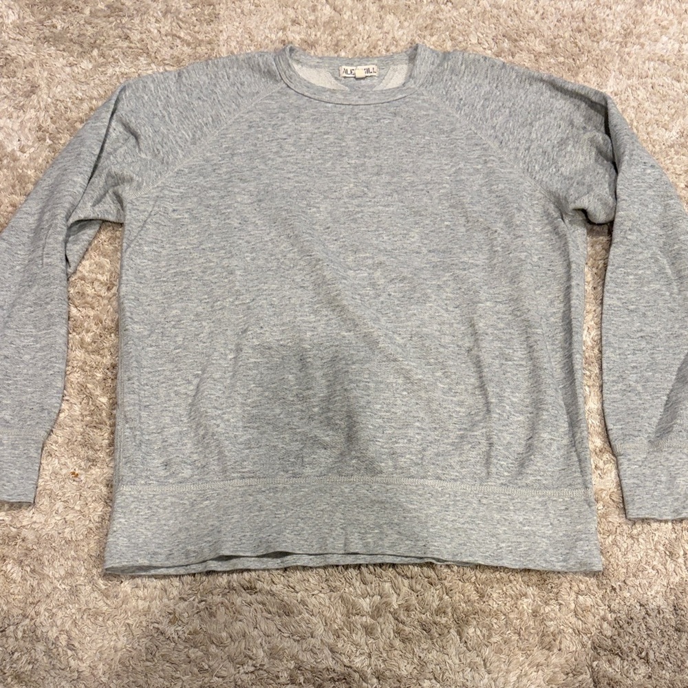Alex Mill Crewneck Sweater is Heathered Gray